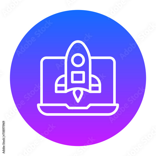 Project Launch Icon of Marketing iconset.