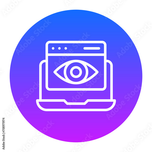 Page Visitors Icon of Marketing iconset.