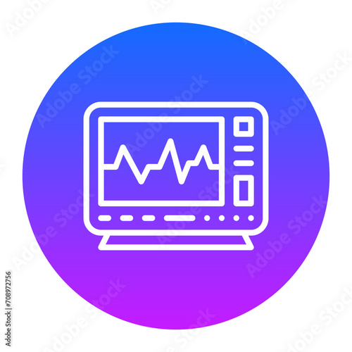 Electrocardiogram Icon of Health Checkup iconset.