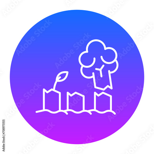 Deforestation Icon of Pollution iconset.