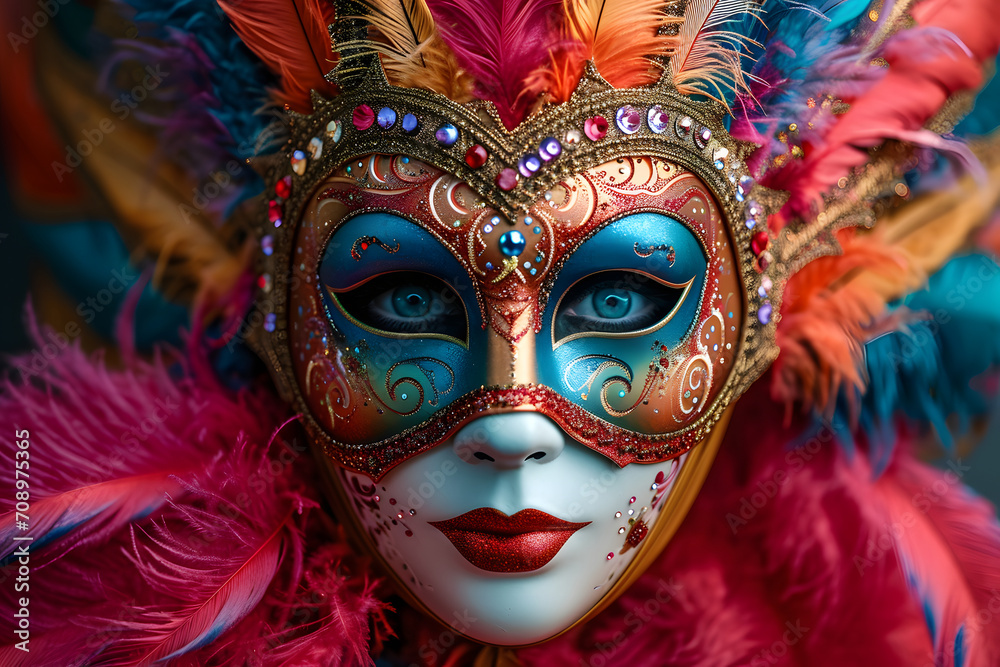 traditional carnival mask