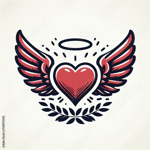 heart with wings
