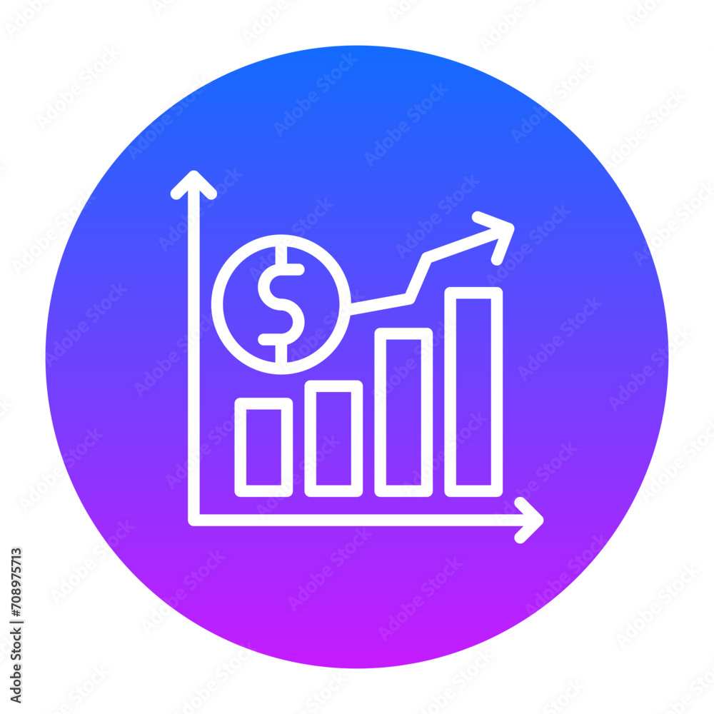 Money Growth Icon of Online Marketing iconset. Money Growth Icon of Online Marketing iconset.
