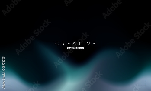 Abstract liquid gradient Background. Black, Green and White Fluid Color Gradient. Design Template For ads, Banner, Poster, Cover, Web, Brochure, Wallpaper, and flyer. Vector.