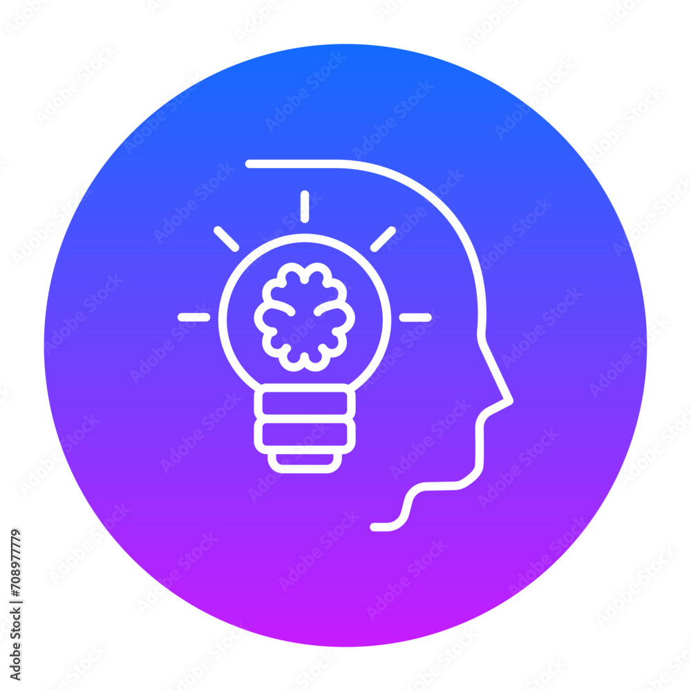 Creative Idea Icon of Online Education iconset. Creative Idea Icon of Online Education iconset.