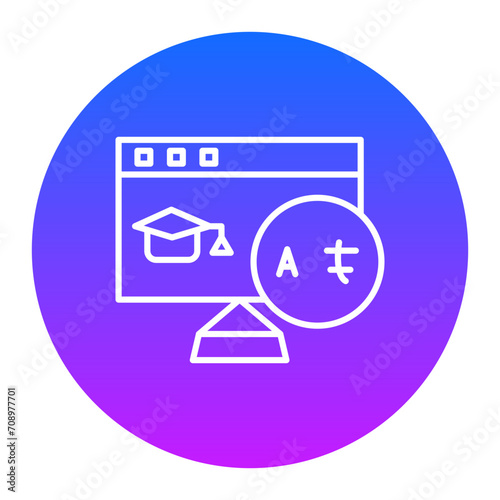 Language Course Icon of Online Education iconset.