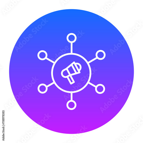 Viral Marketing Icon of Digital Marketing iconset.