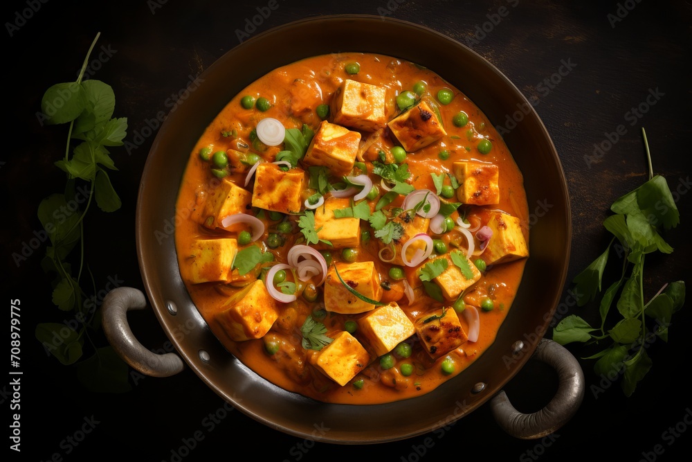 Foto Vibrant Achari Paneer Feast