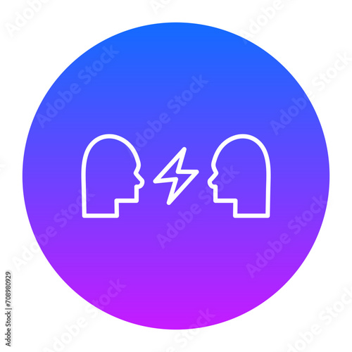 Altercation Icon of Human Resource iconset.