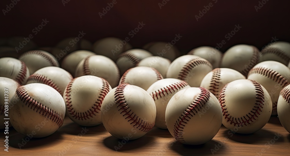 Baseball and Softball at the Pile. White Sports Ball. Baseball and Softball at the Pile. White Sports Ball.