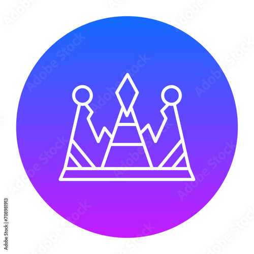 Crown Icon of Birthday iconset.