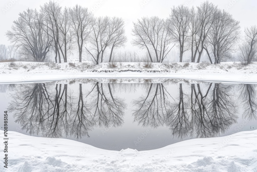Tranquil Symphony of Snow Tranquil Symphony of Snow