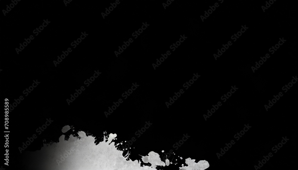 black grunge abstract blot texture overlay png