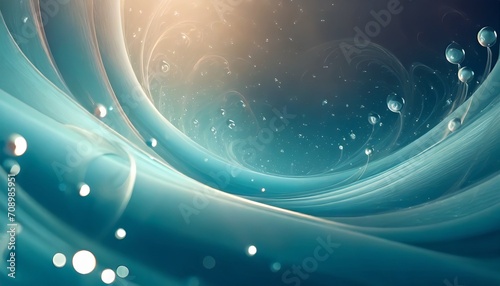 abstract background with drop swirls