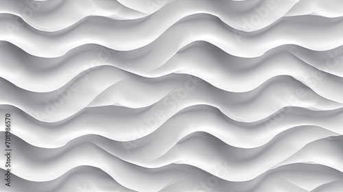A close up of a white wall with wavy white paper suitable for minimalist backgrounds, creative design projects, textured backgrounds, and neutral-themed graphic designs.