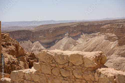 Masada National Park  Israel  Middle East  Ancient Ruins