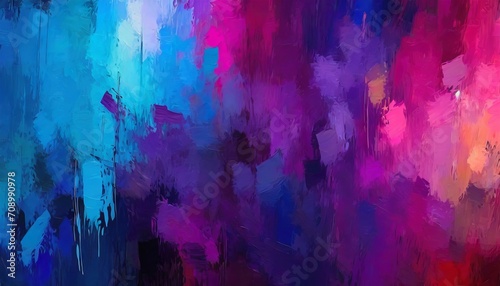 abstract multicolor painting wtih grunge texture on canvas artwork mix brush stroke splash color and oil acrylic paint element modern contemporary art for wallpaper background photo