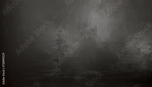 old wall texture smeared engine oil cement dark black gray background abstract grey color design are light with white gradient background