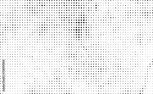 seamless knitted pattern with squares, halftone dot pattern background vector, a set of four different abstract dots patterns,   a black and white drawing gradient dots effect, grunge effect 