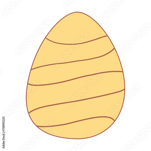 easter egg pattern hunting spring icon element