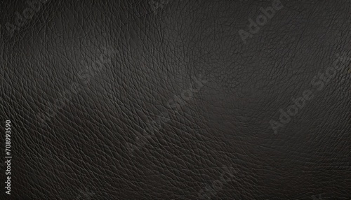 black leather texture close up as background the material for the goods