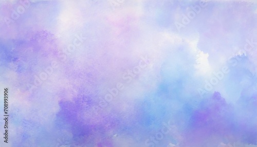 purple watercolor background painting on paper texture pastel purple blue colors in blotches and paint bleed design