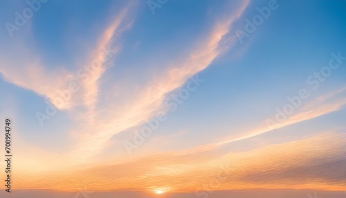 sunset sky for background sunrise sky and cloud at morning nature for design art work