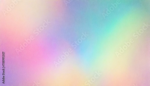 abstract pastel holographic blurred grainy gradient background texture colorful digital grain soft noise effect pattern lo fi multicolor vintage retro design © Richard