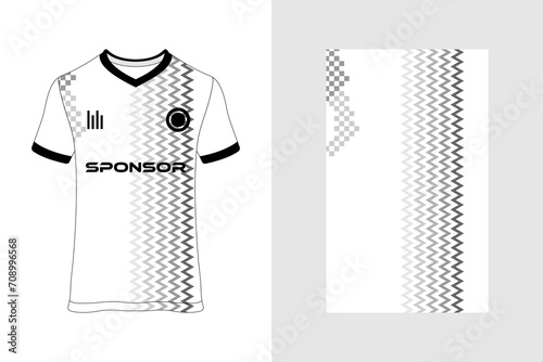 Sports t-shirt jersey design concept vector, sports jersey concept with front view. New Cricket Jersey design concept for soccer, Badminton, Football and volleyball