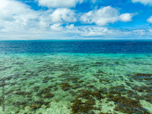 Taha a paradise by drone  French Polynesia