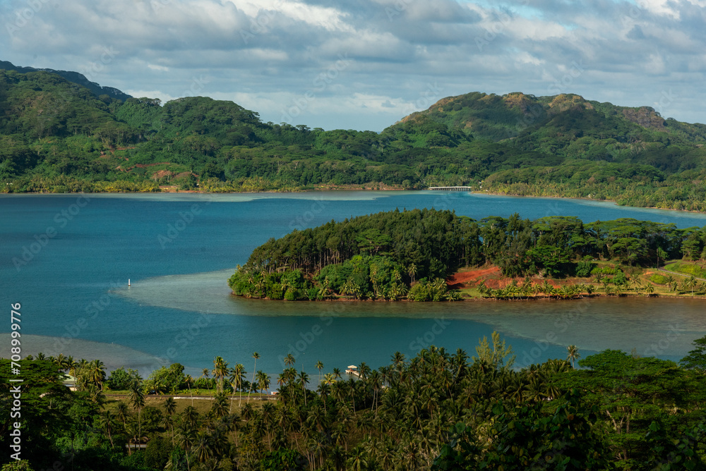 Huahine's belvedere, French Polynesia