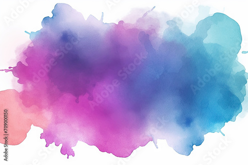abstract watercolor hand drawn watercolor background, watercolor colorful background. . rainbow watercolor with clouds