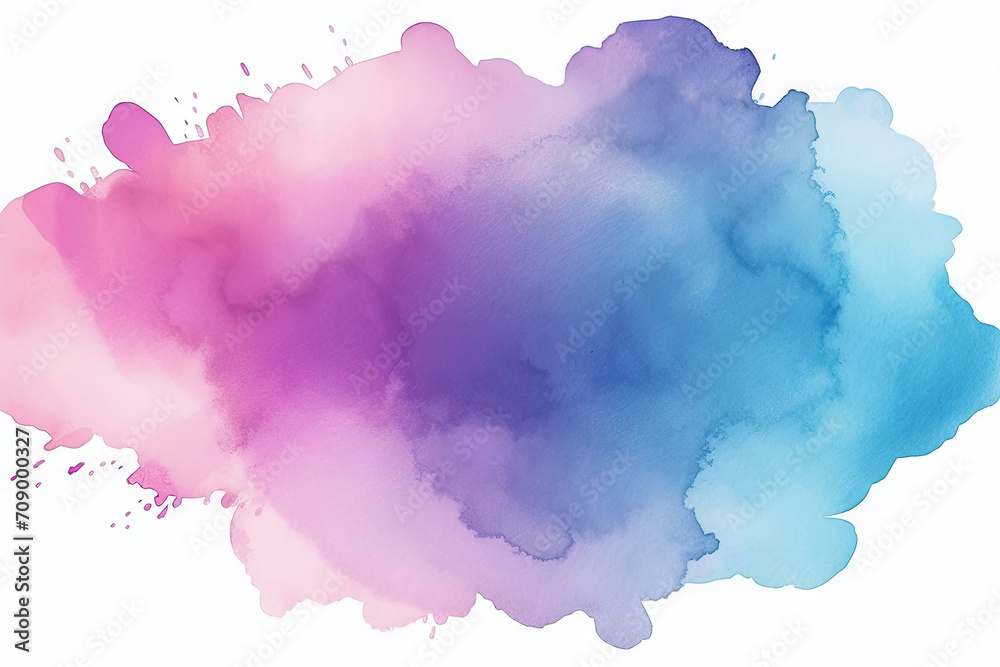 abstract watercolor hand drawn watercolor background,  watercolor colorful background.  . rainbow watercolor with clouds