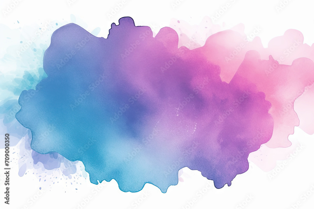 Obraz premium abstract watercolor hand drawn watercolor background, watercolor colorful background. . rainbow watercolor with clouds