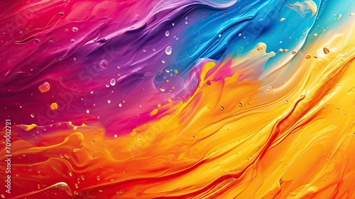 colorful Wallpaper, Realistic, HD - generative ai