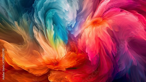 colorful Wallpaper  Realistic  HD - generative ai