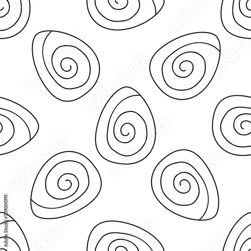 easter egg pattern hunting spring pattern textile