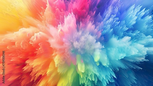 colorful Wallpaper, Realistic, HD - generative ai © Nia™