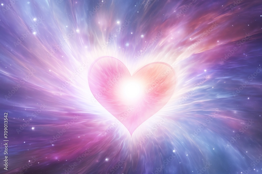 Love pattern, universe lights nebula vortex and starry sky Love pattern, universe lights nebula vortex and starry sky