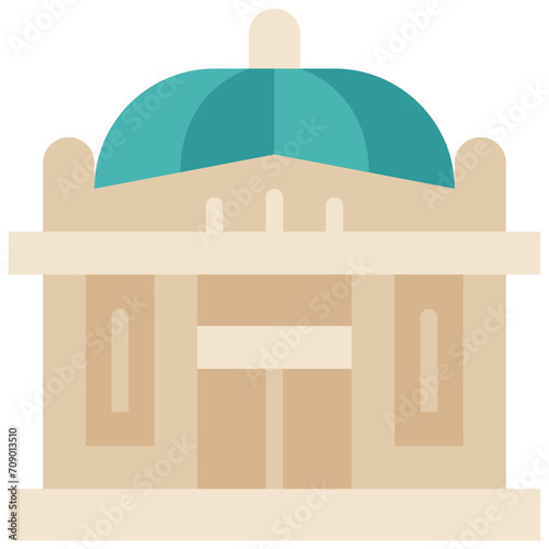 opera house flat icon