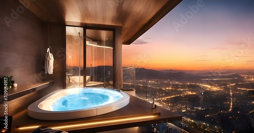Luxury Living  Outstanding Panoramic Views With Luxurious Jacuzzi