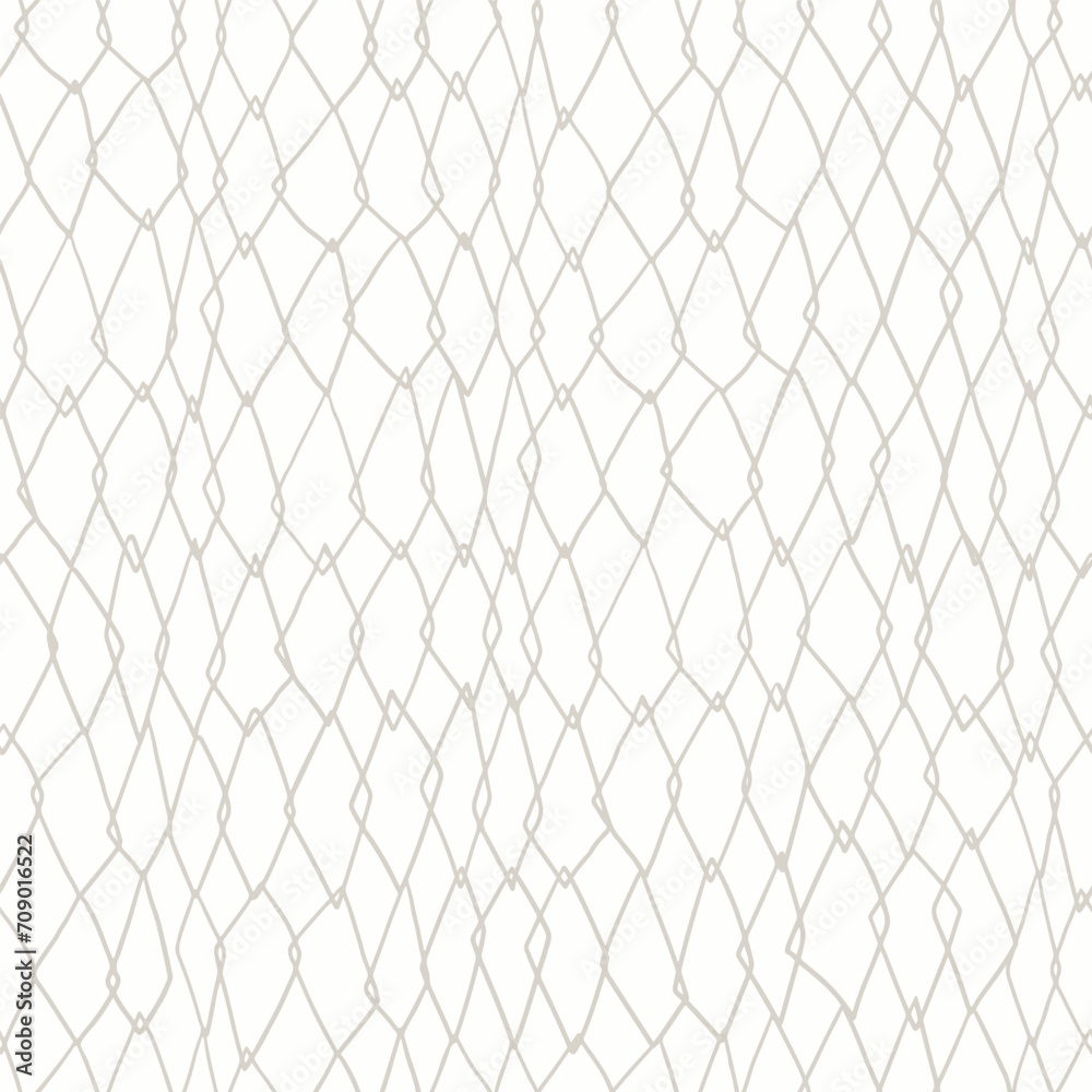 Fototapeta premium Seamless abstract hand drawn pattern