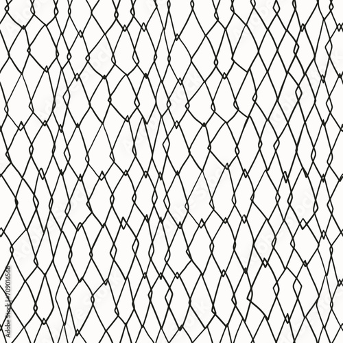 Seamless abstract hand drawn pattern