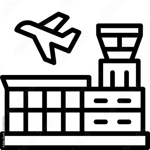 airport line icon