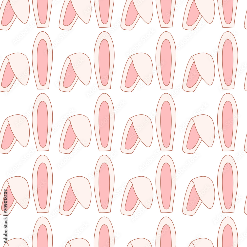 easter hare ears colored hunting pattern textile easter hare ears colored hunting pattern textile