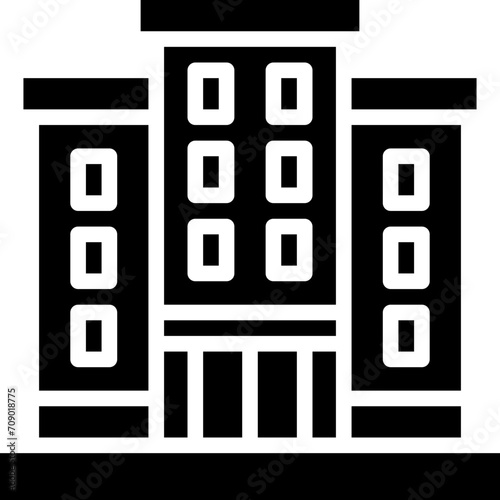 condo solid icon
