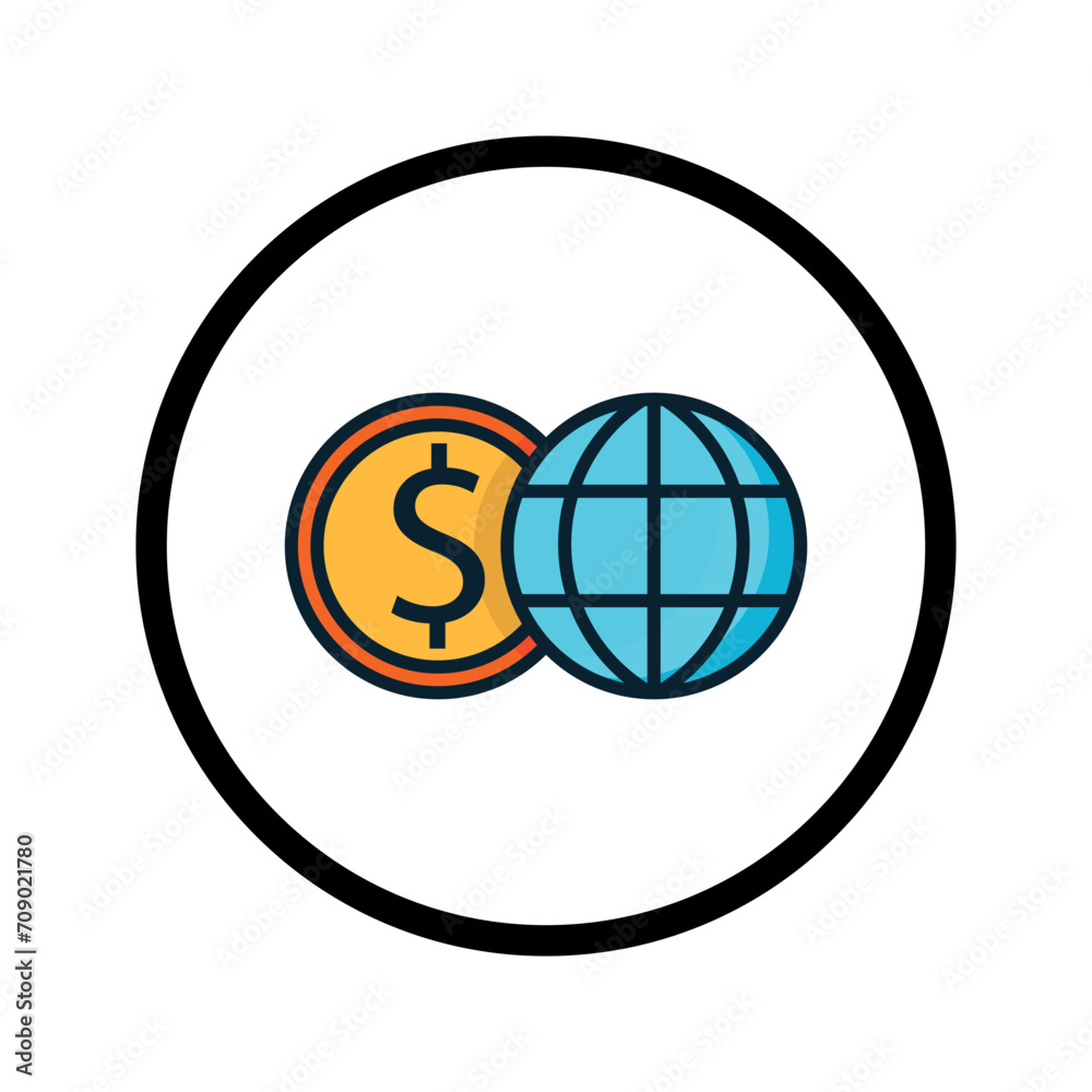 Business icon. Color business icon. Line business icon. Business icon set Business icon. Color business icon. Line business icon. Business icon set
