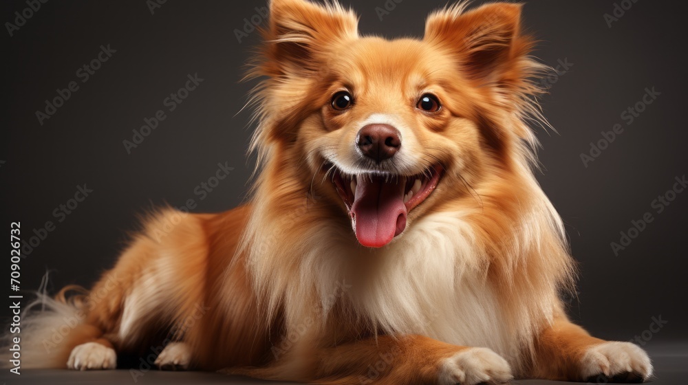 Spitz dog stock image Spitz dog stock image