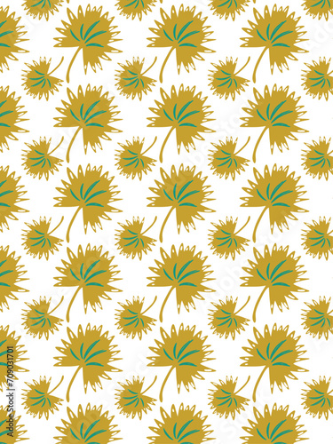 Pattern et motif palmier de la jungle