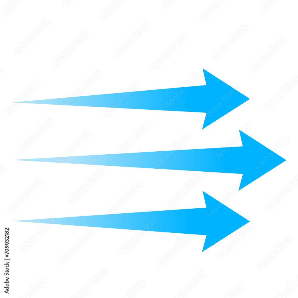 Air flow arrow vektor Illustration Air flow arrow vektor Illustration